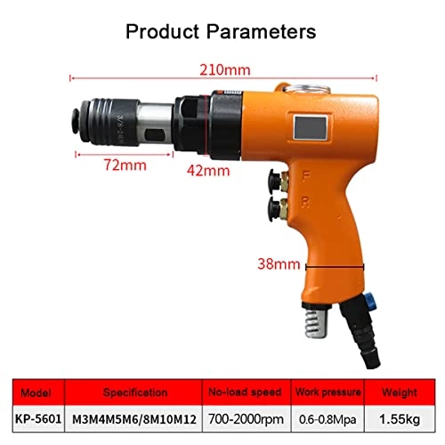 Pneumatic Tapping Machine - 700-2000RPM 6 Chucks