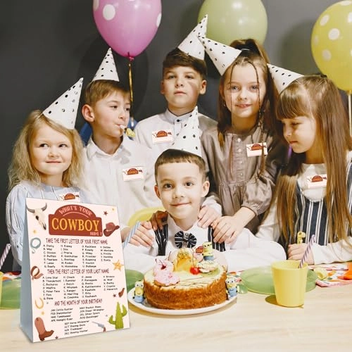 What's Your Cowboy Name Game - 43.0 Count