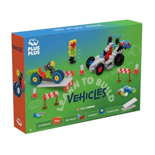 Learn to Build Go! Vehicles - Vehicle 500 pcs