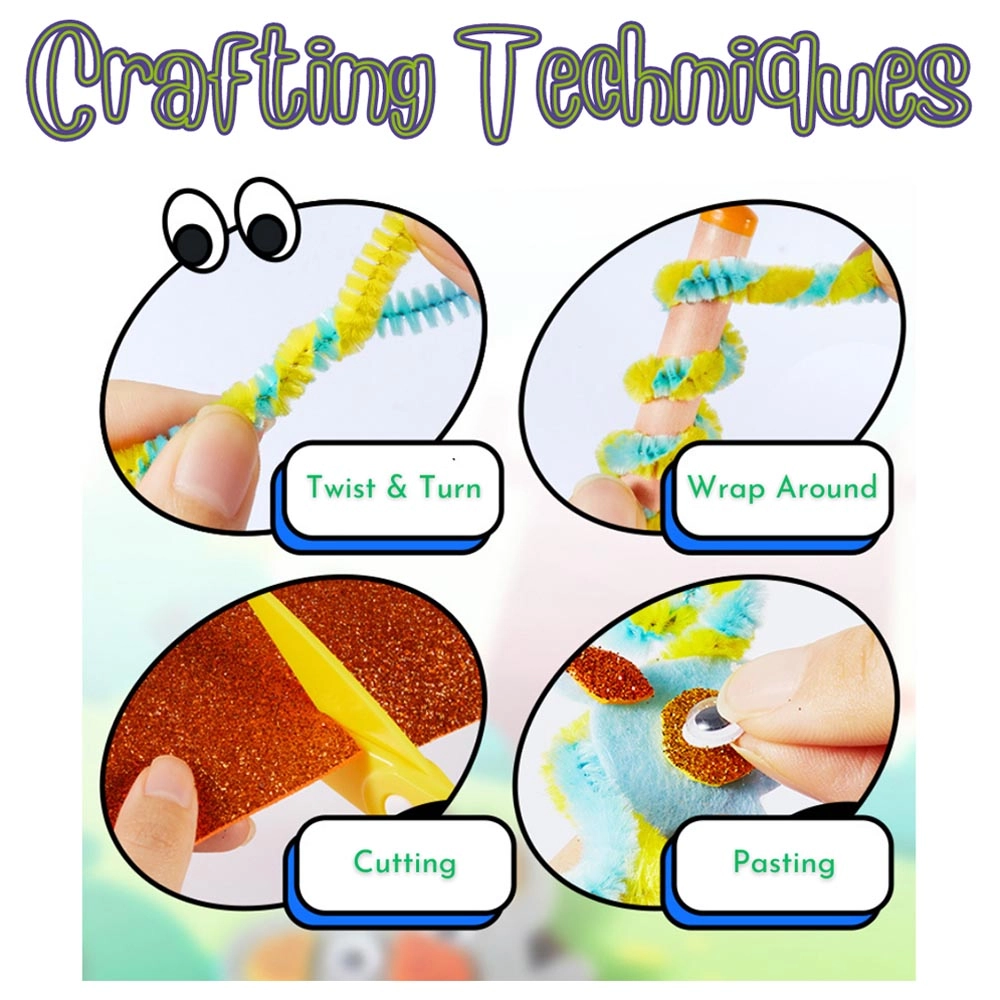 DIY Craft Bucket Space Adventure - 3+ years 180 pcs