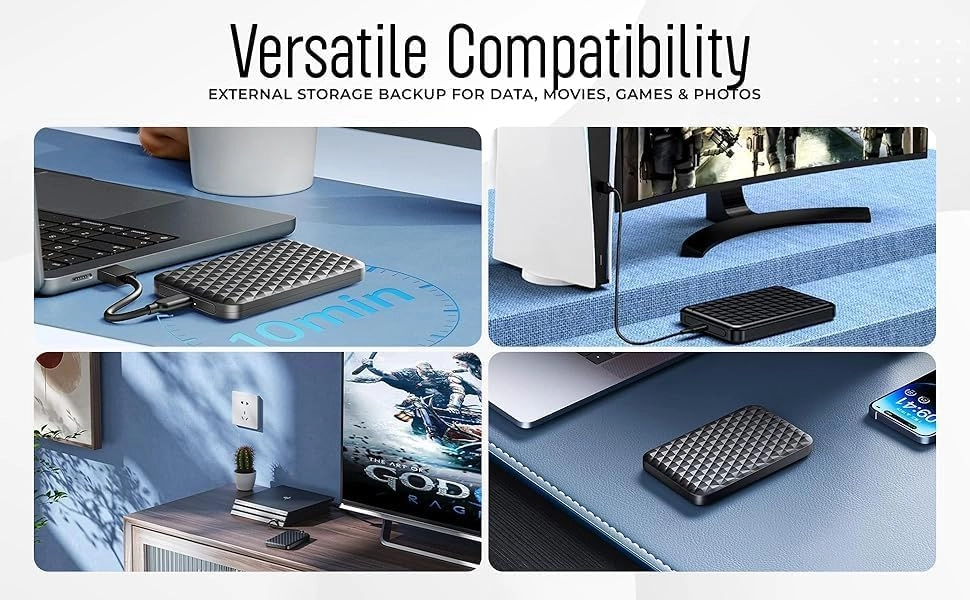 External Hard Drive 320GB HDD