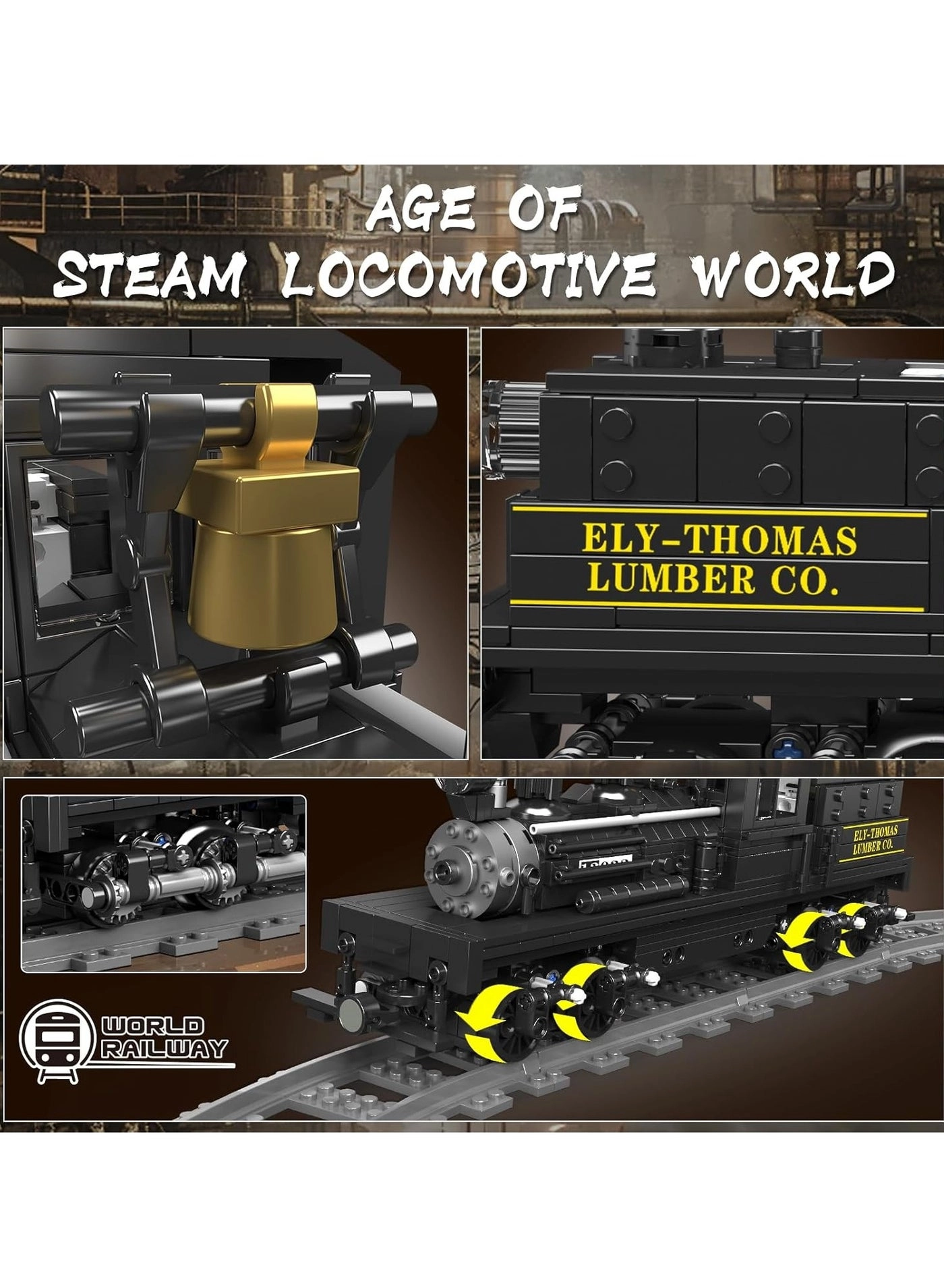 Articulated Steam Locomotive (12032) - Vehicle
