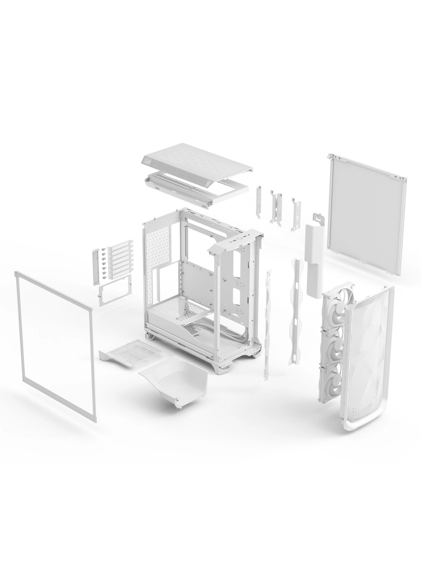 Meshify 3 - Tempered Glass Side Panel Mid Tower