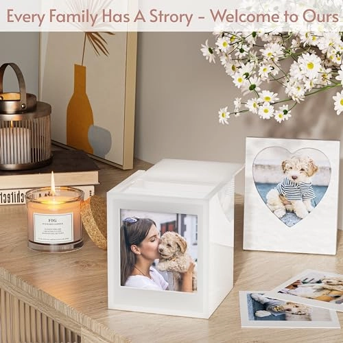 Polaroid Frame & Photo Storage Box - 4.2x3.5 1