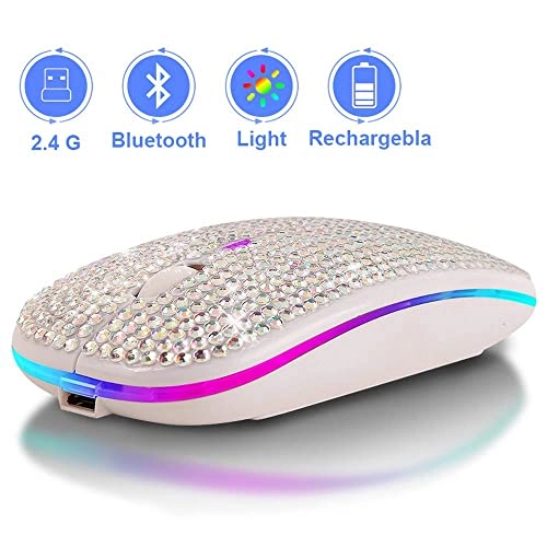 Tri-Mode Bluetooth Mouse - Wireless