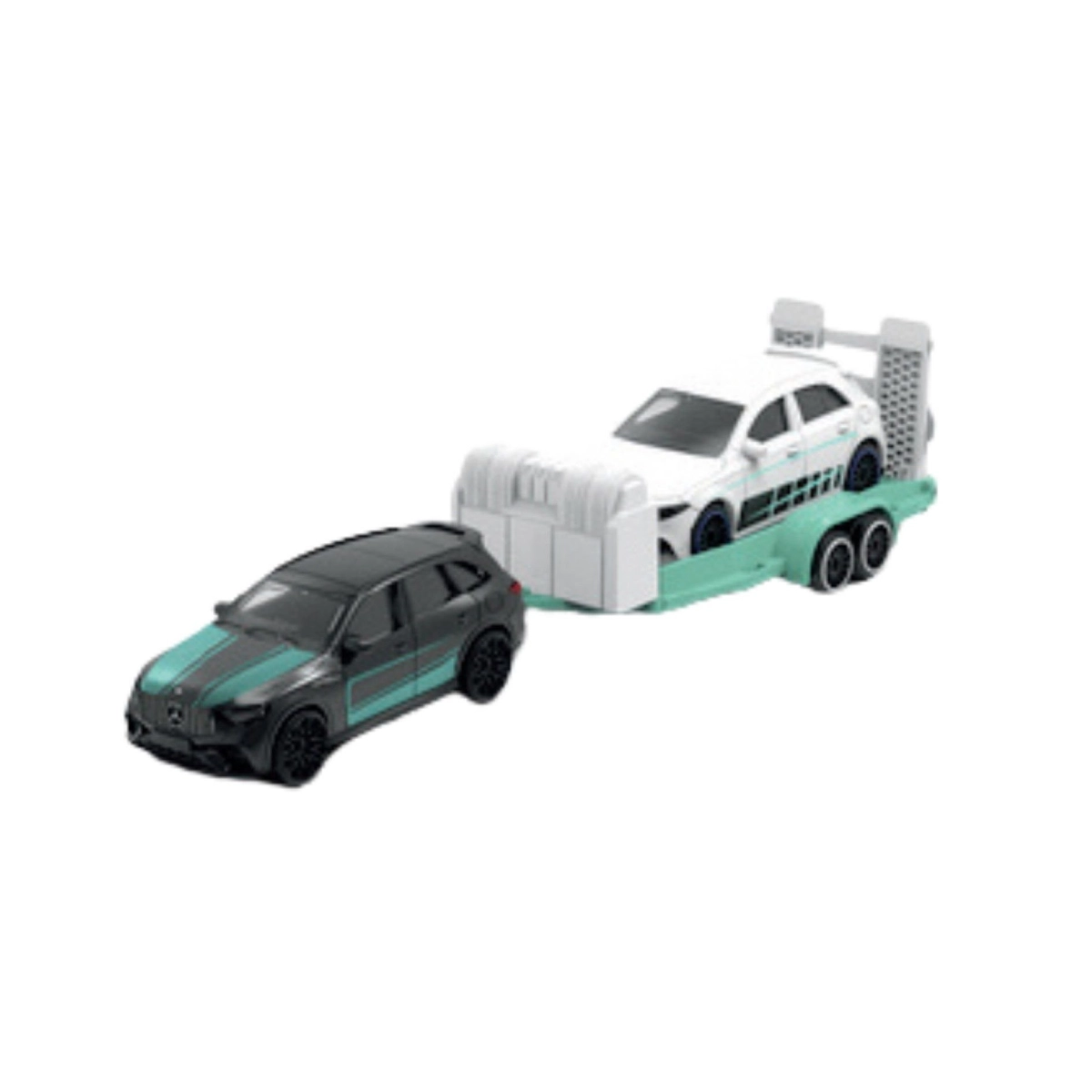 Mercedes AMG Deluxe Trailer - 1:64 6pcs