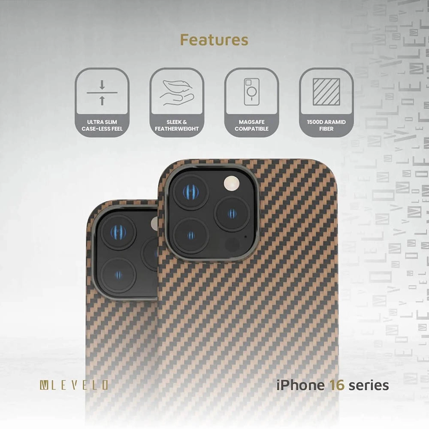 Sergei 1500D Case with MagSafe for iPhone 16 Pro Max