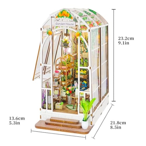 Book Nook Kit - 3D DIY Miniature Garden House