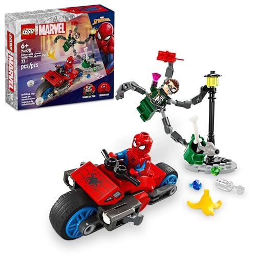 Marvel LEGO Motorcycle Chase: Spider-Man vs. Doc Ock (76275)