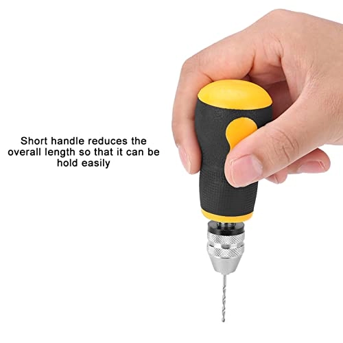 Micro Mini Hand Drill - 10 Bits 0.8-3.0mm