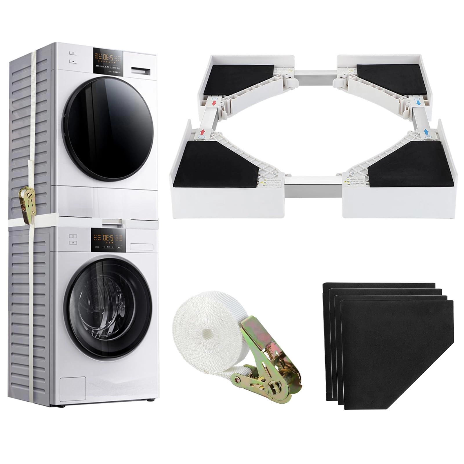 BUYMORE Beautiful Useful Youthful Universal Stacking Kit - Samsung LG Whirlpool GE