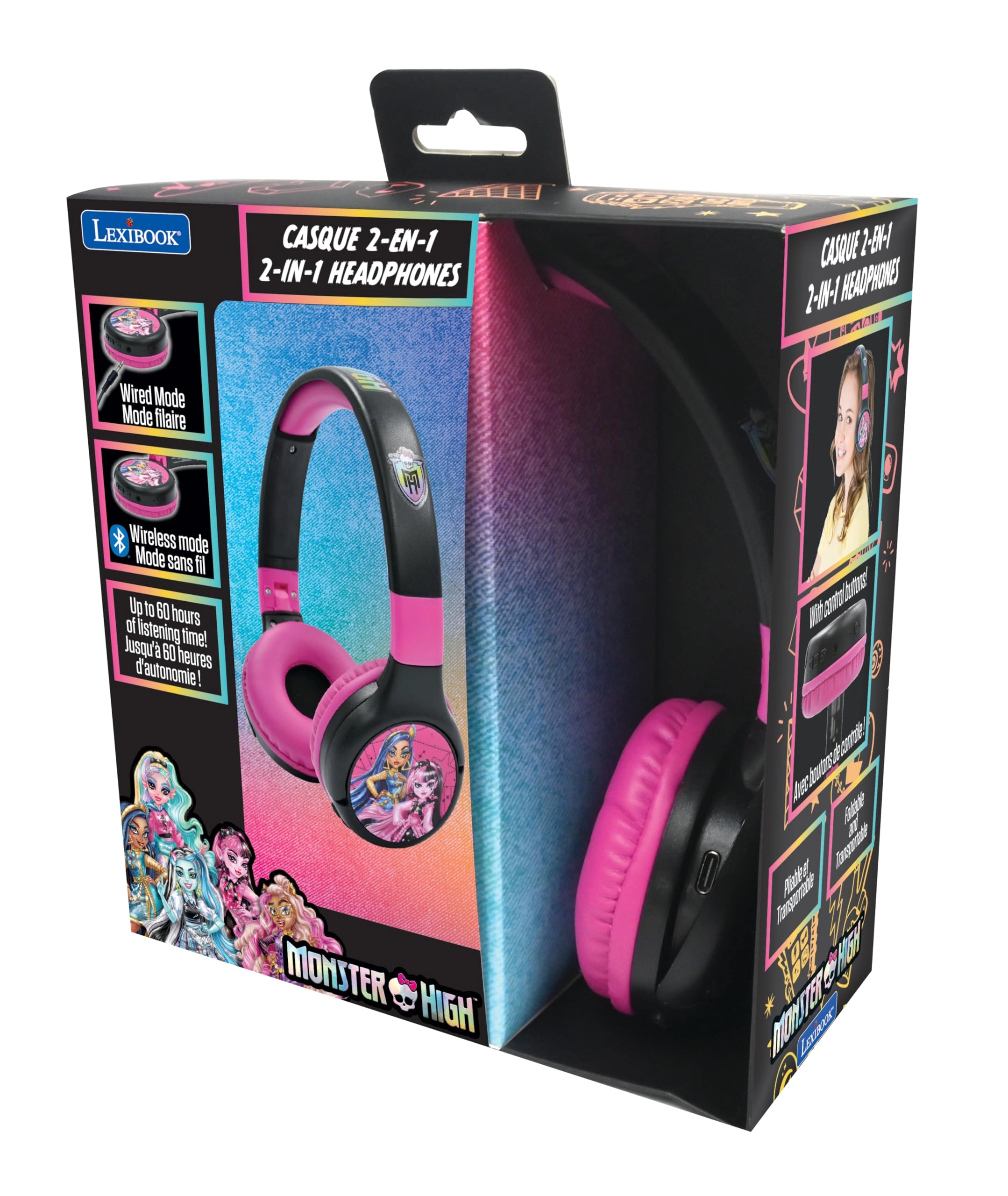 Monster High - Wireless Headphone
