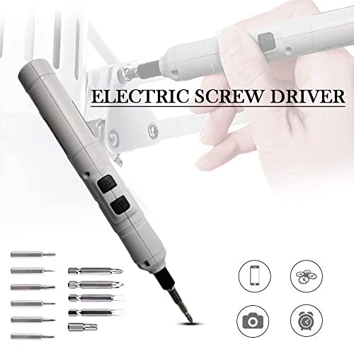 Cordless Electric Screwdriver - 5N·M MAX Rechargeable USB Charging