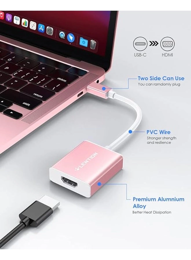 USB C to 4K HDMI Digital AV Adapter - 3840X2160@30Hz (4K UHD)