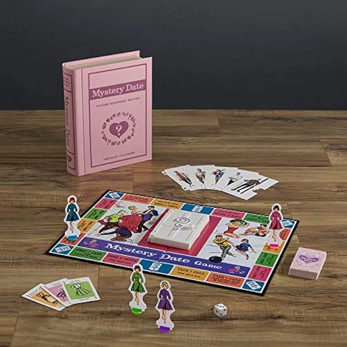 Mystery Date: Vintage Bookshelf Edition