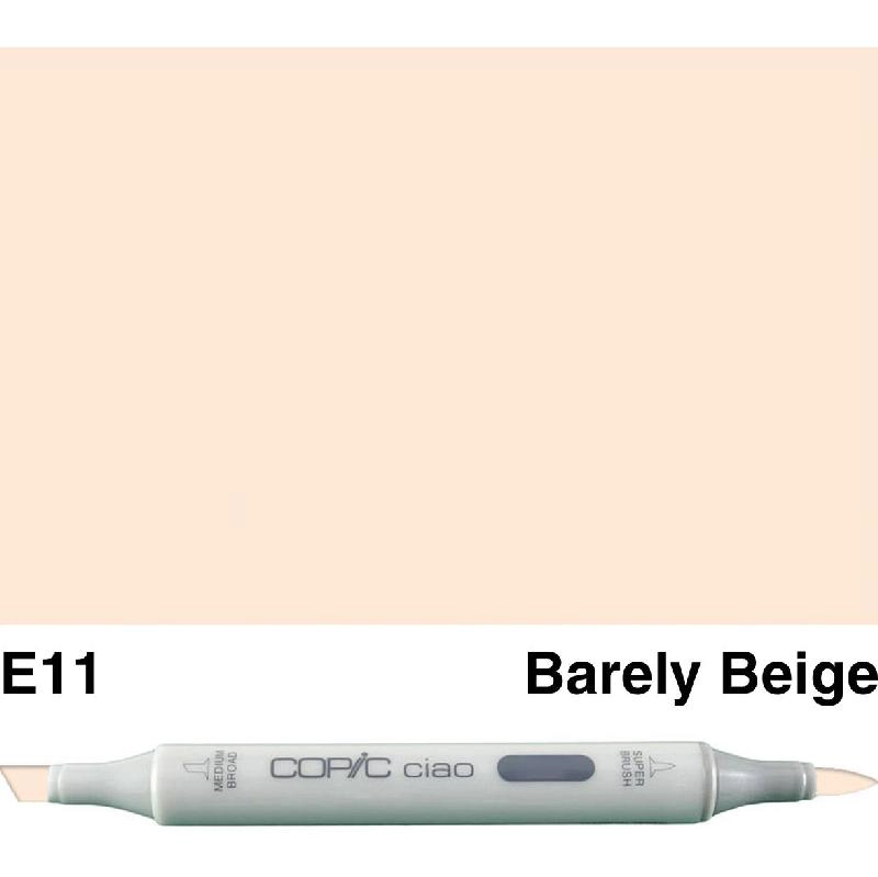 Copic Sketch E-11 - Bareley Beige Twin Tip