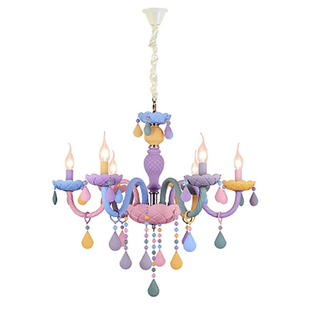 NSXBY Macaron Chandelier - E14 6 Arms 69*60cm