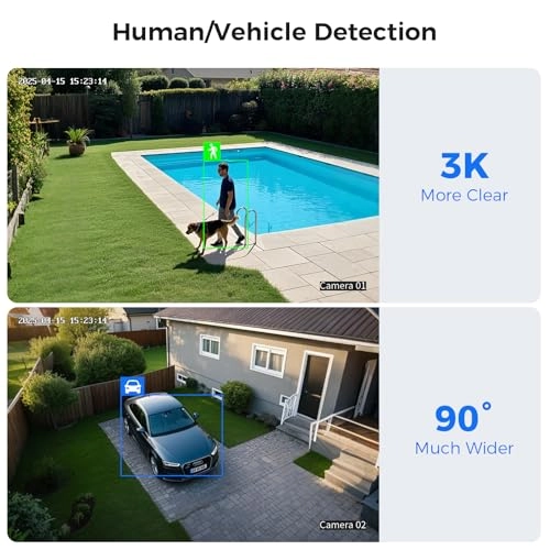 NVR Security Camera System 4K