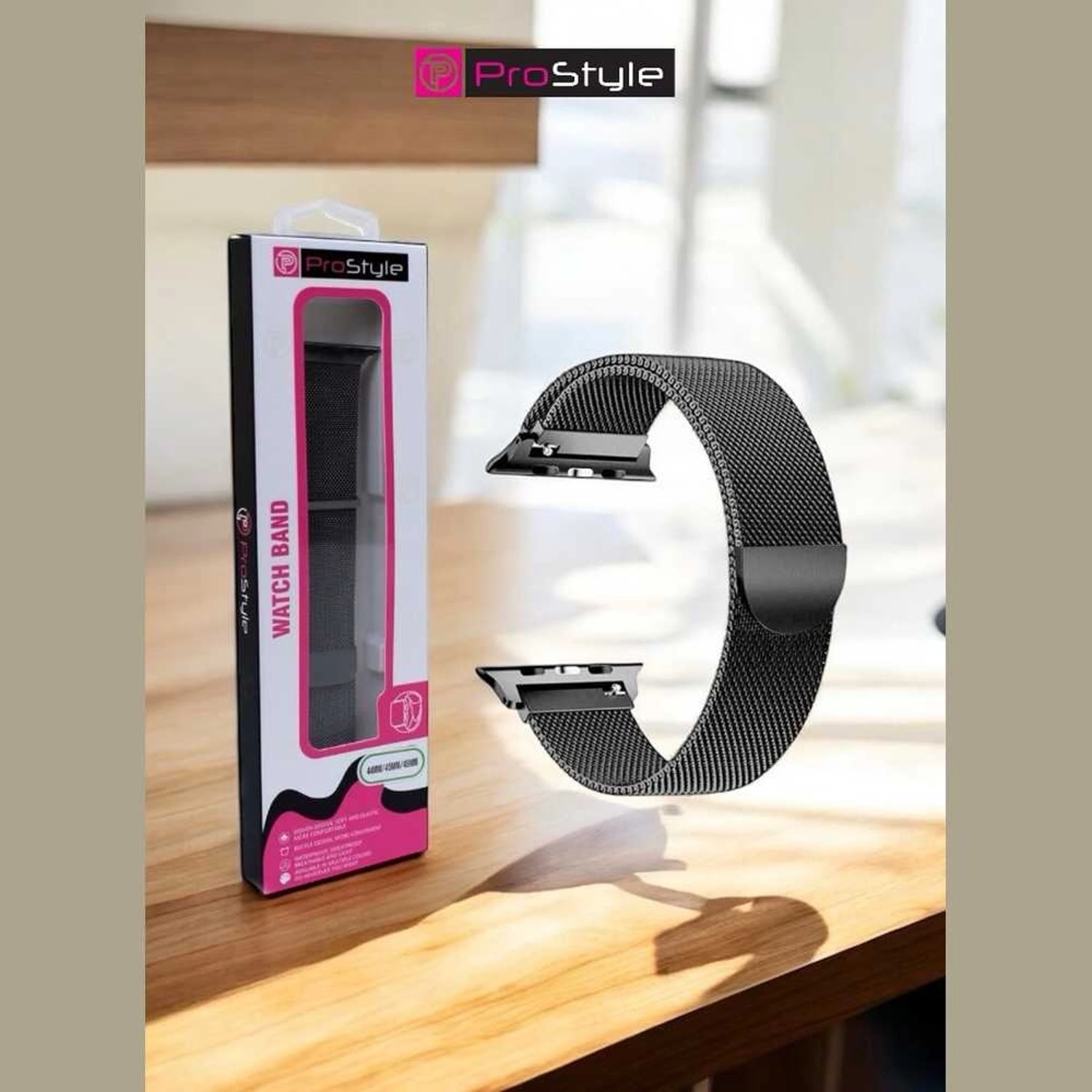 Metal Milanese Loop Watch Band for Apple Watch - 38mm/40mm/41mm