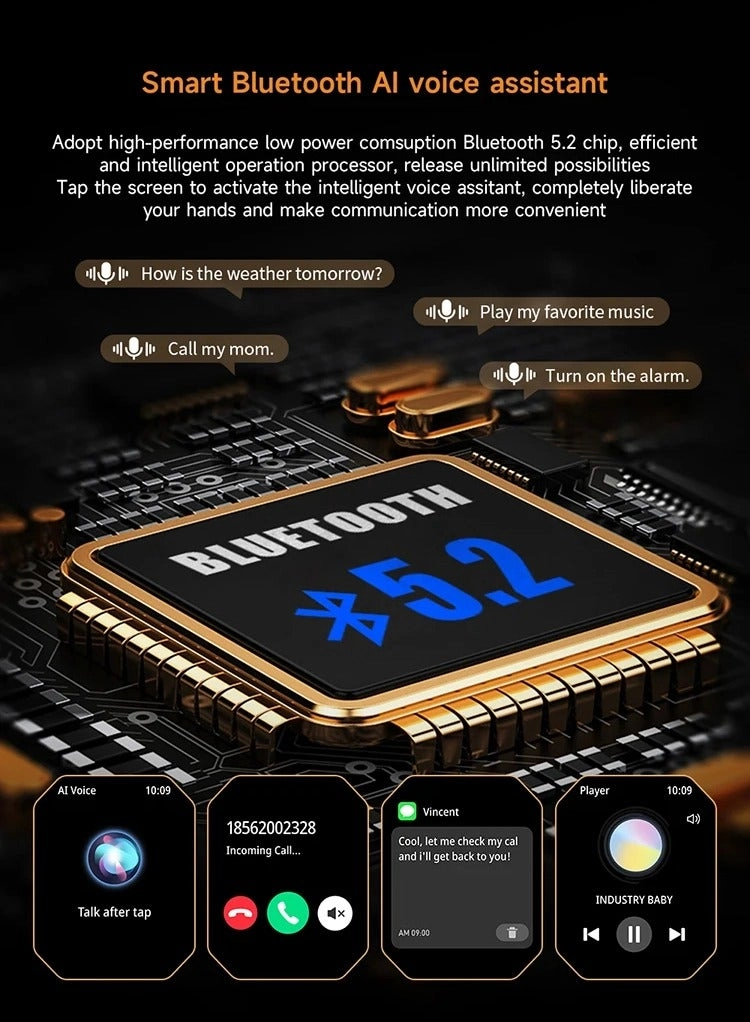 Active Glow Smart Watch