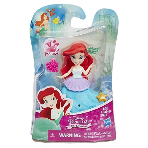 Ariel Poseable Doll - 3 inches tall Mini Toddler Ages 3+