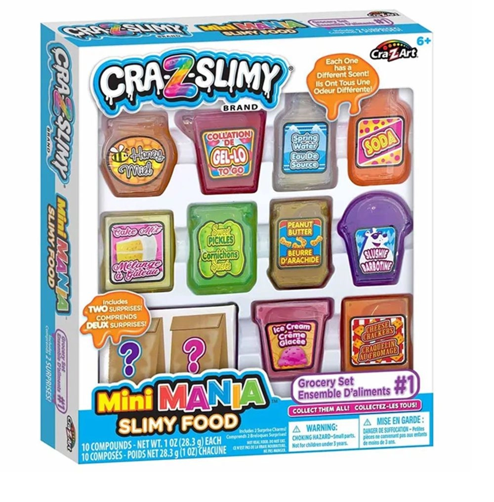 Mini Mania Slimy Food Kit - 6+ years 10 pcs