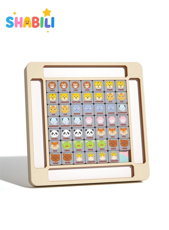 SHABILI Animal Match Board - 3+ Years