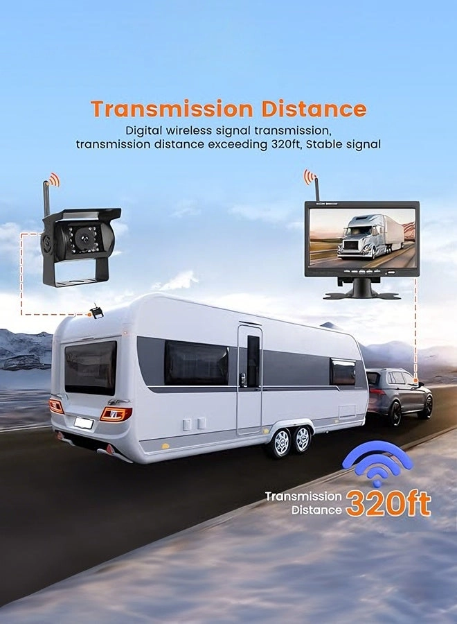 Wireless Backup Camera System - Night Vision Wireless