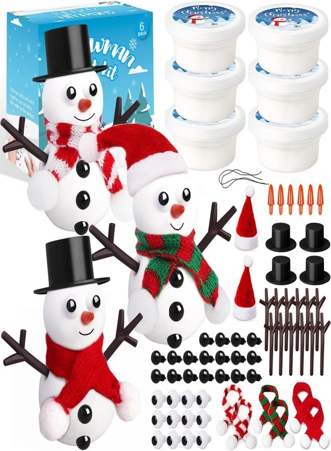 AWHETIE Build a Snowman Kit - 6 pcs