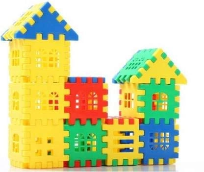 Happy Home Building Blocks - 72 pcs