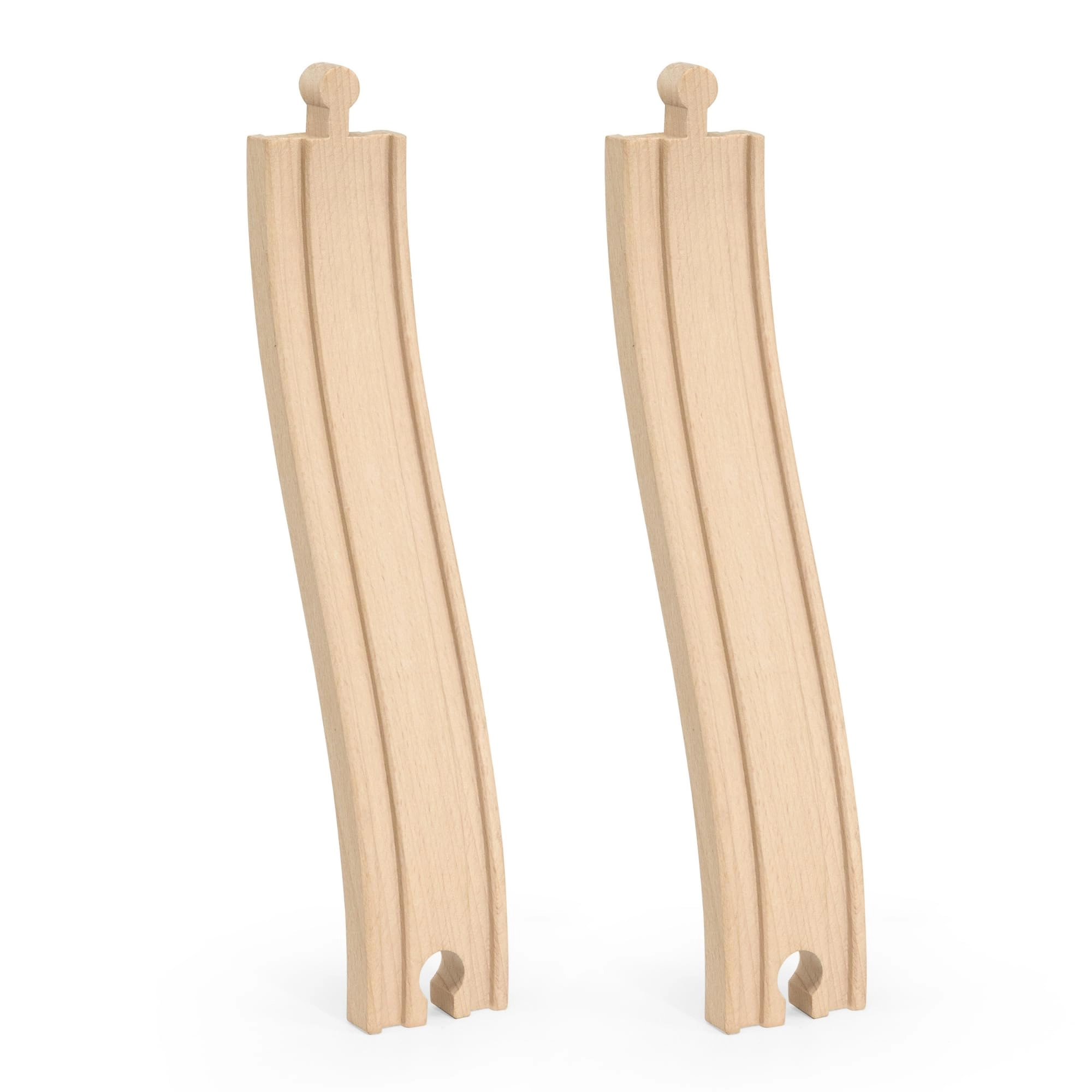 Viga Toys Ascending Railway Track - 2-Pieces