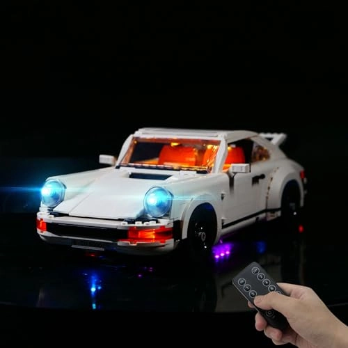 Led Light Kit for Lego 10295 911 Racing Set - Remote Control