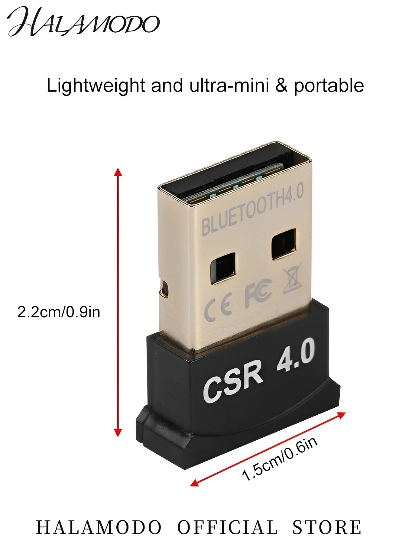 USB Bluetooth Adapter - 4.0 Mini