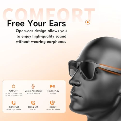 G10Z - Smart Bluetooth Glasses Open Ear Sound