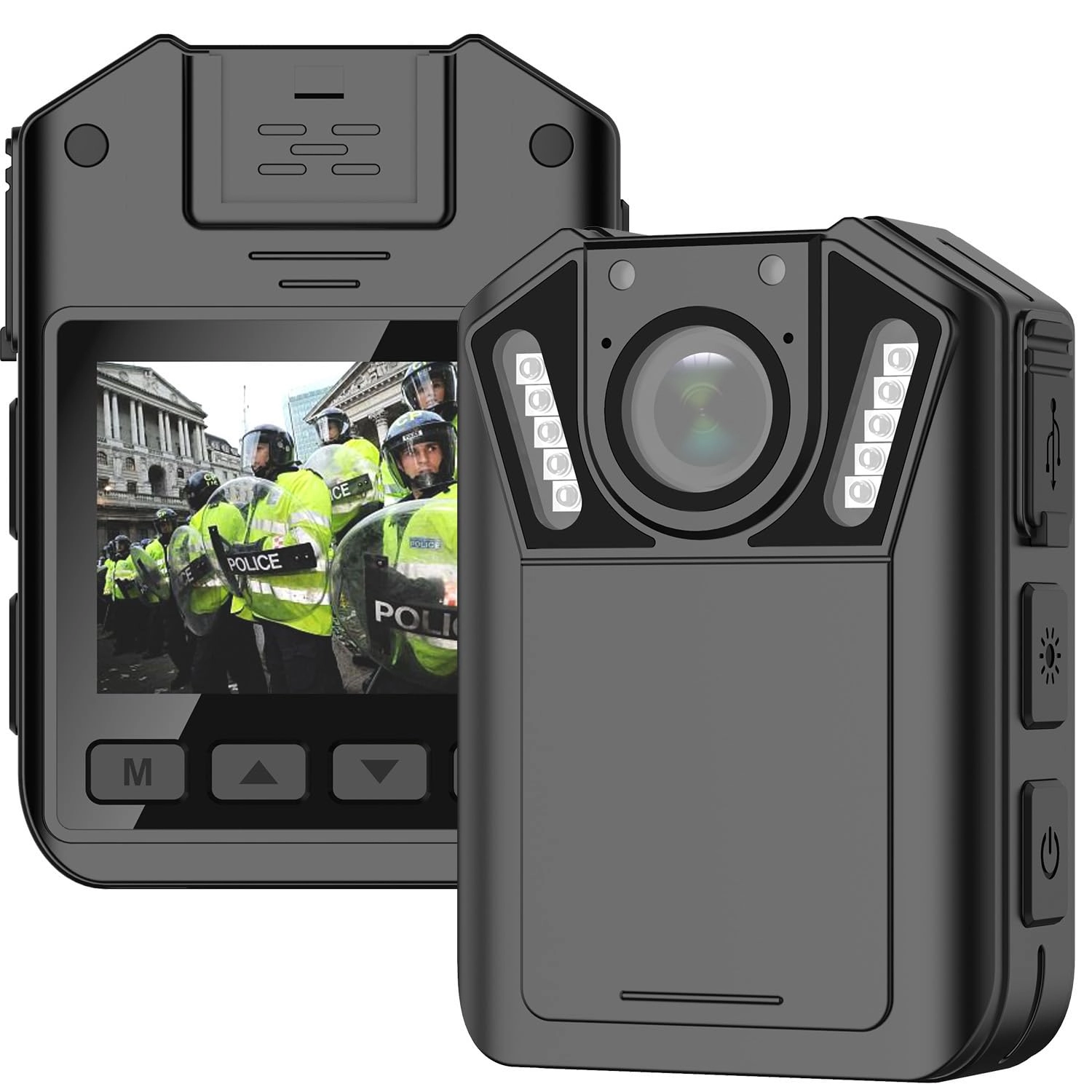 SRIKEKL Ultra HD 1440P Body Camera - 128GB