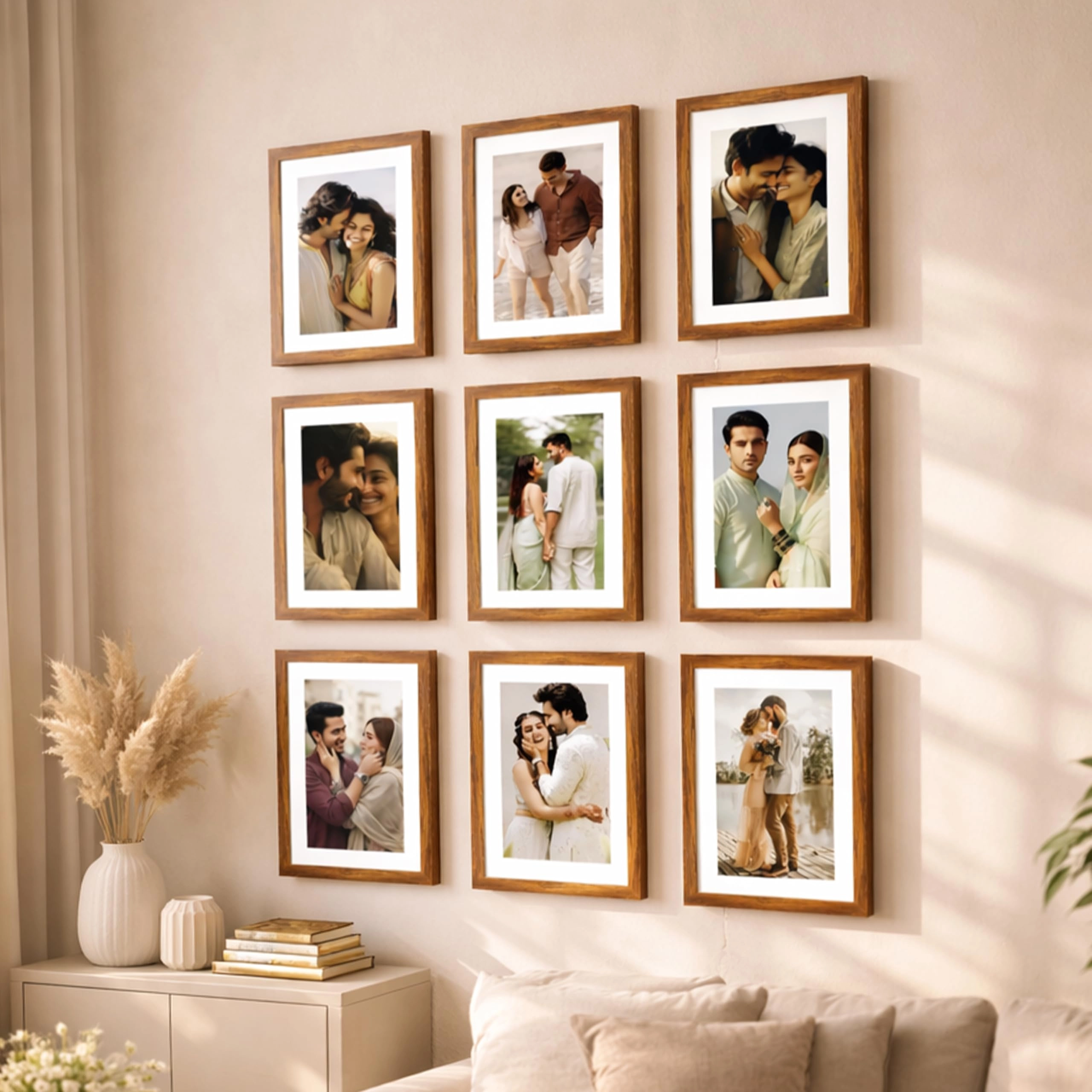 Collage Picture Frame - 6x8 Inch 9