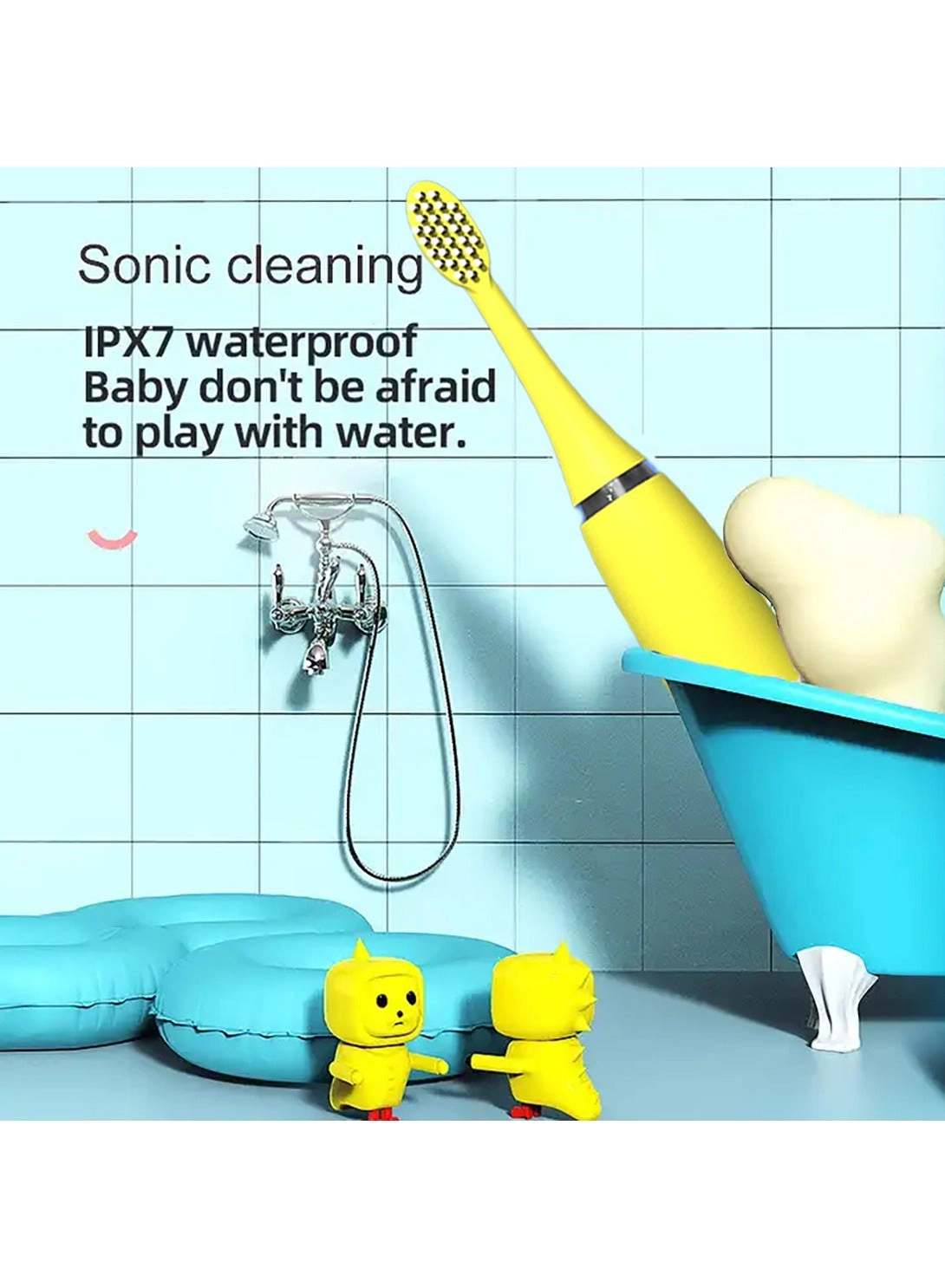 E11 - Sonic 8 Brush Heads 3 Modes