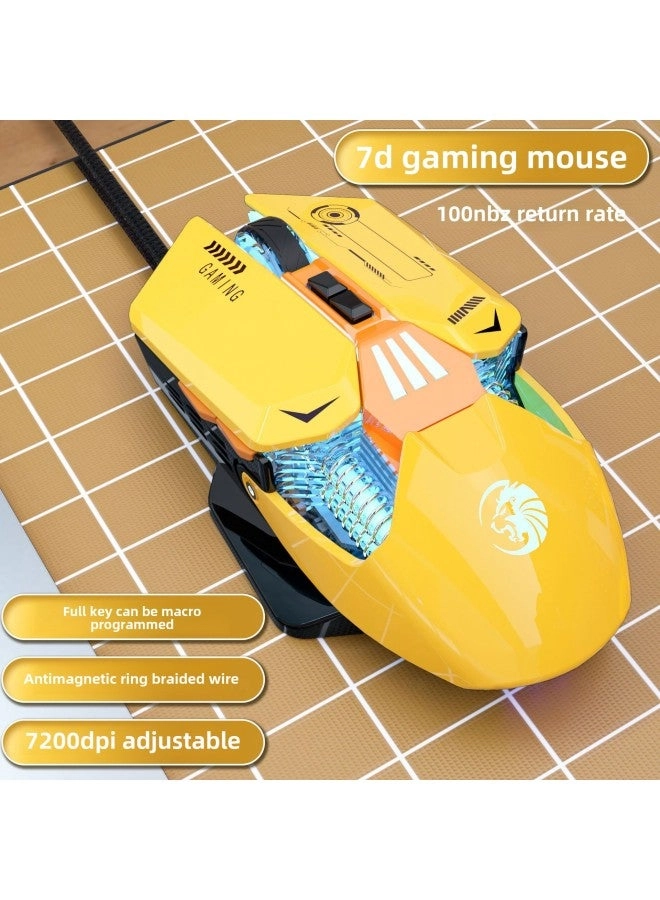 C6 Dome Lion Mecha Mouse - Wired