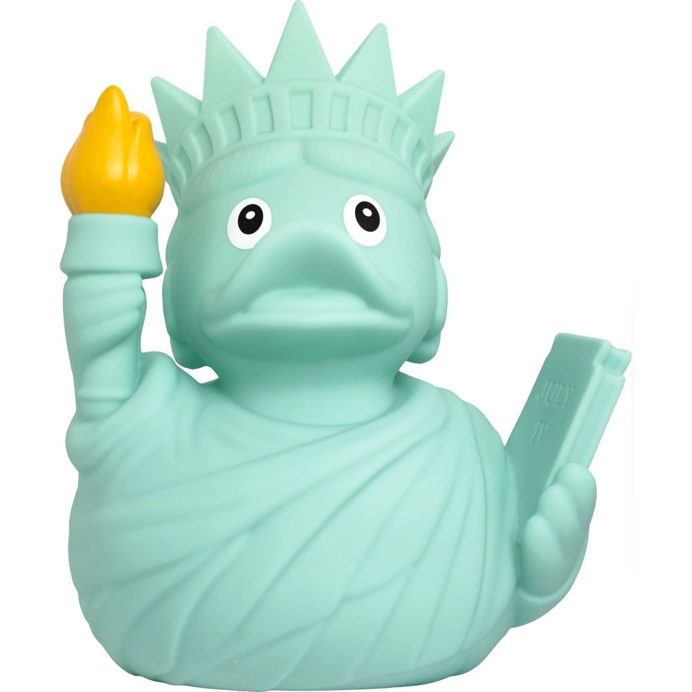 LILALU Liberty Rubber Duck - 8.5 x 8.5 x 7.5 cm Rubber