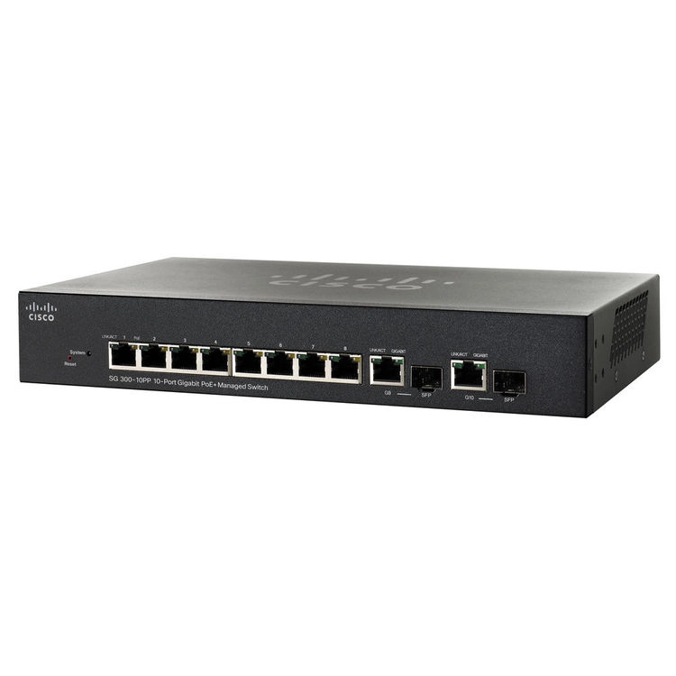 SG300-10PP-K9 10-ports