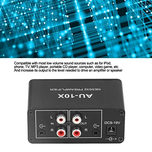 Portable Headphone Amplifier - 16Ω-300Ω 1080mAh