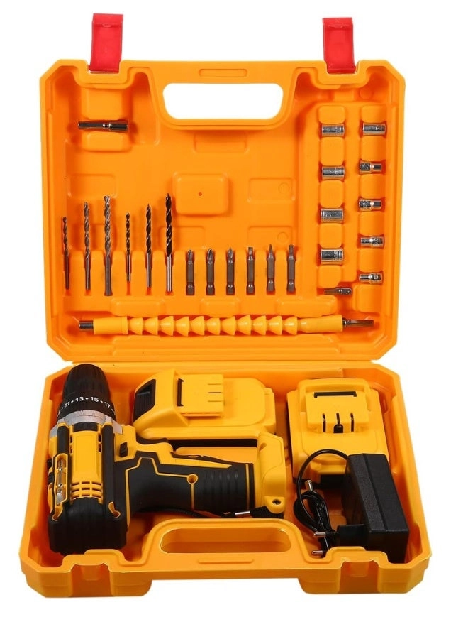 Cordless Drill Driver - 48V 2x21V 7500mAh Kit