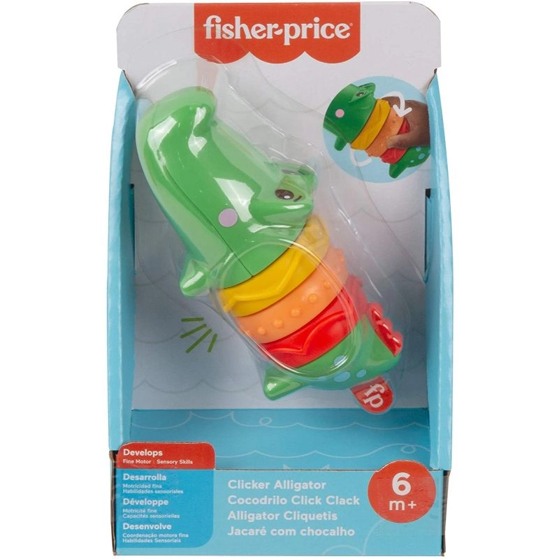 Fisher Price Clicker Alligator - 6 months+