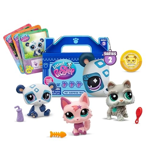 Littlest Pet Shop Pet Surprise - Three Pack 3 pcs