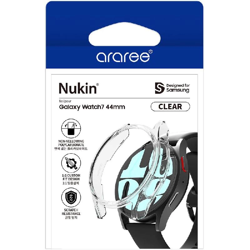 Nukin Smartwatch Fit Case 44mm Hard Polycarbonate