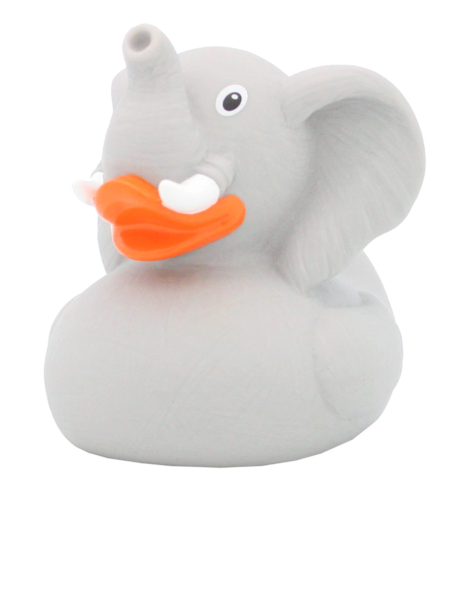 LILALU Elephant Rubber Duck - 8.5 x 8.5 x 7.5 cm Rubber