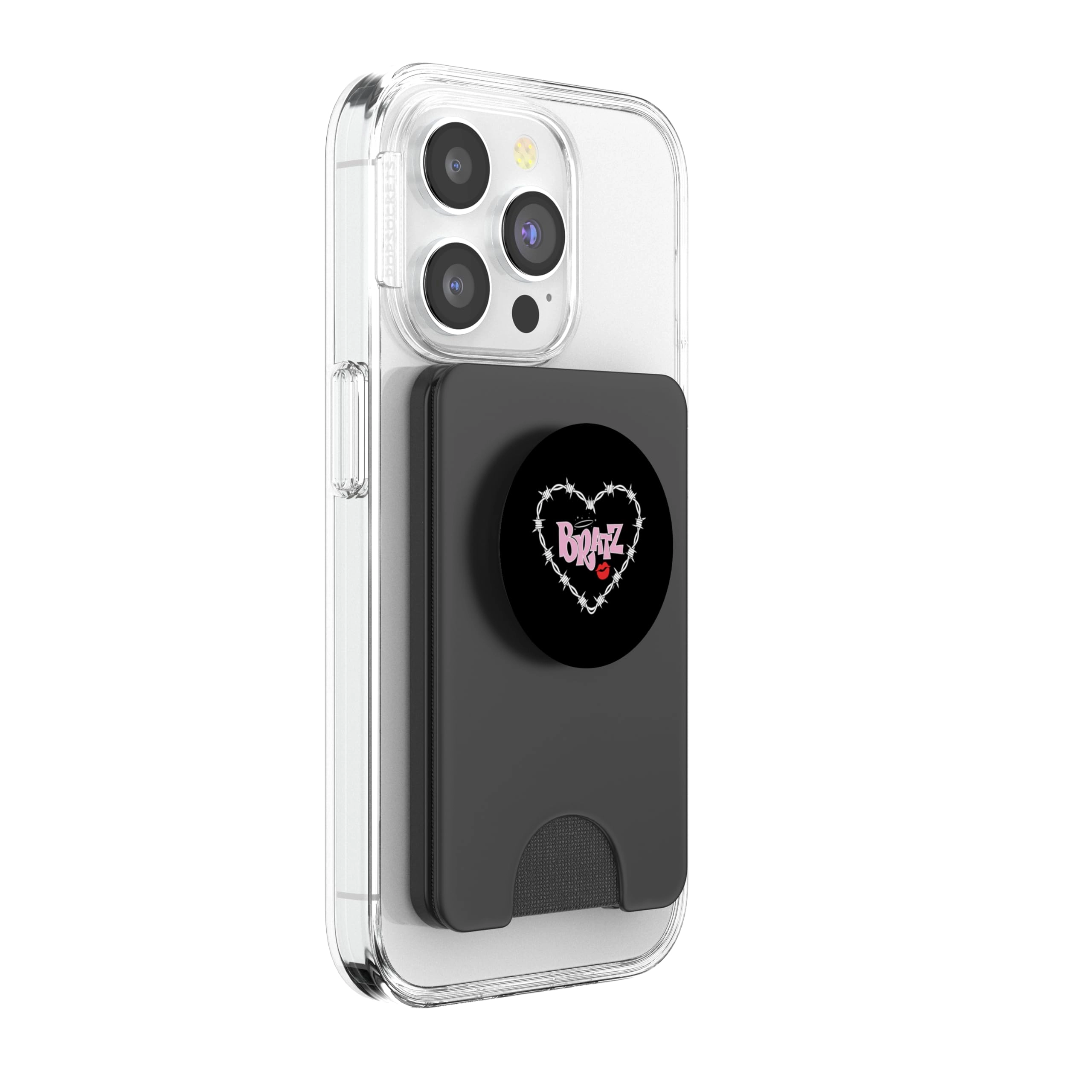 Barbed Wire Heart Logo PopGrip - MagSafe Magnetic