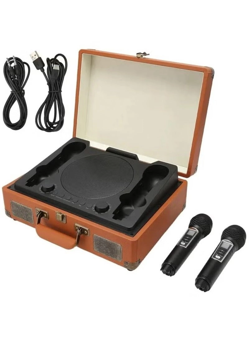 Karaoke Bluetooth Speaker - 2 Microphones