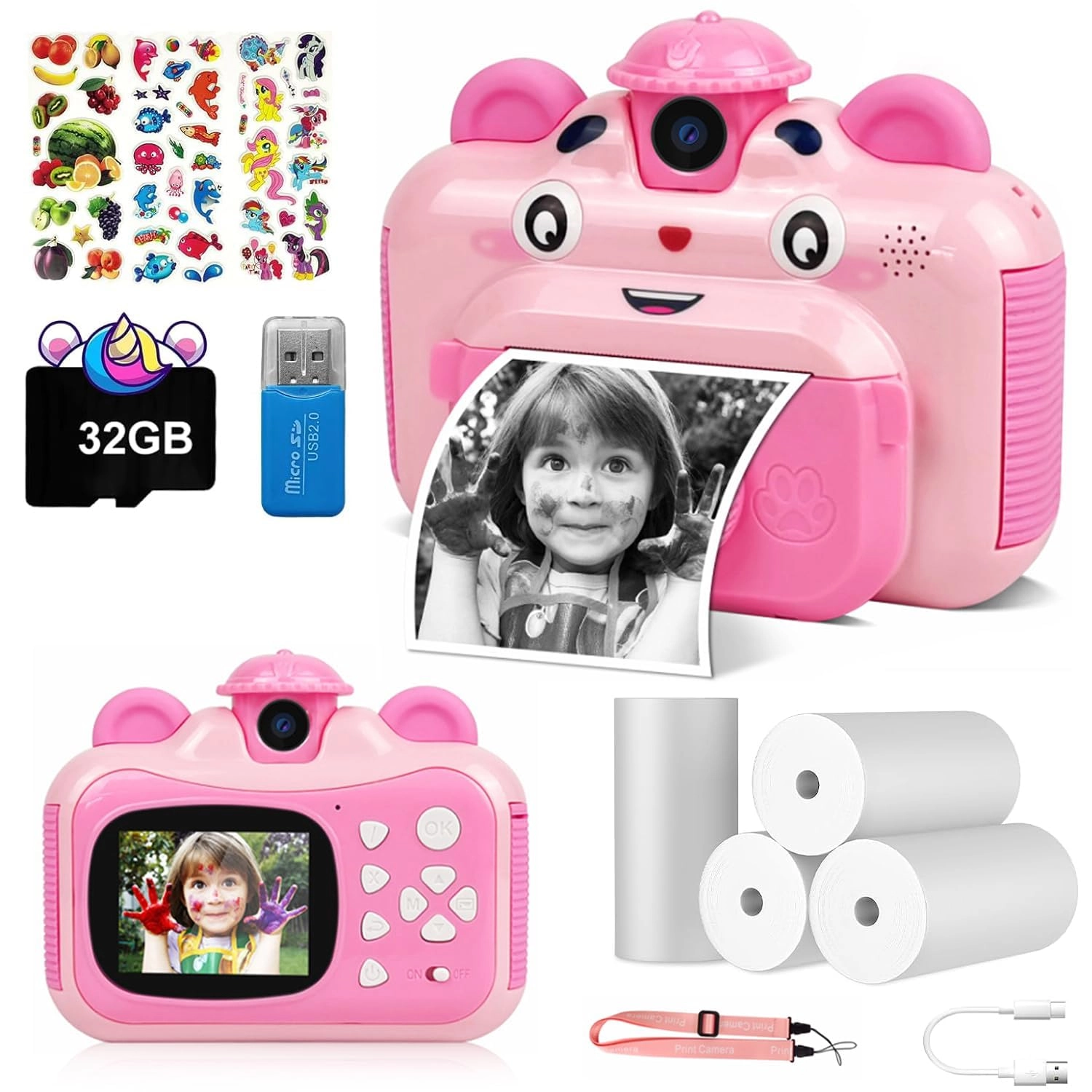 CL FUN V12G - 2.4 Inch Instant Print