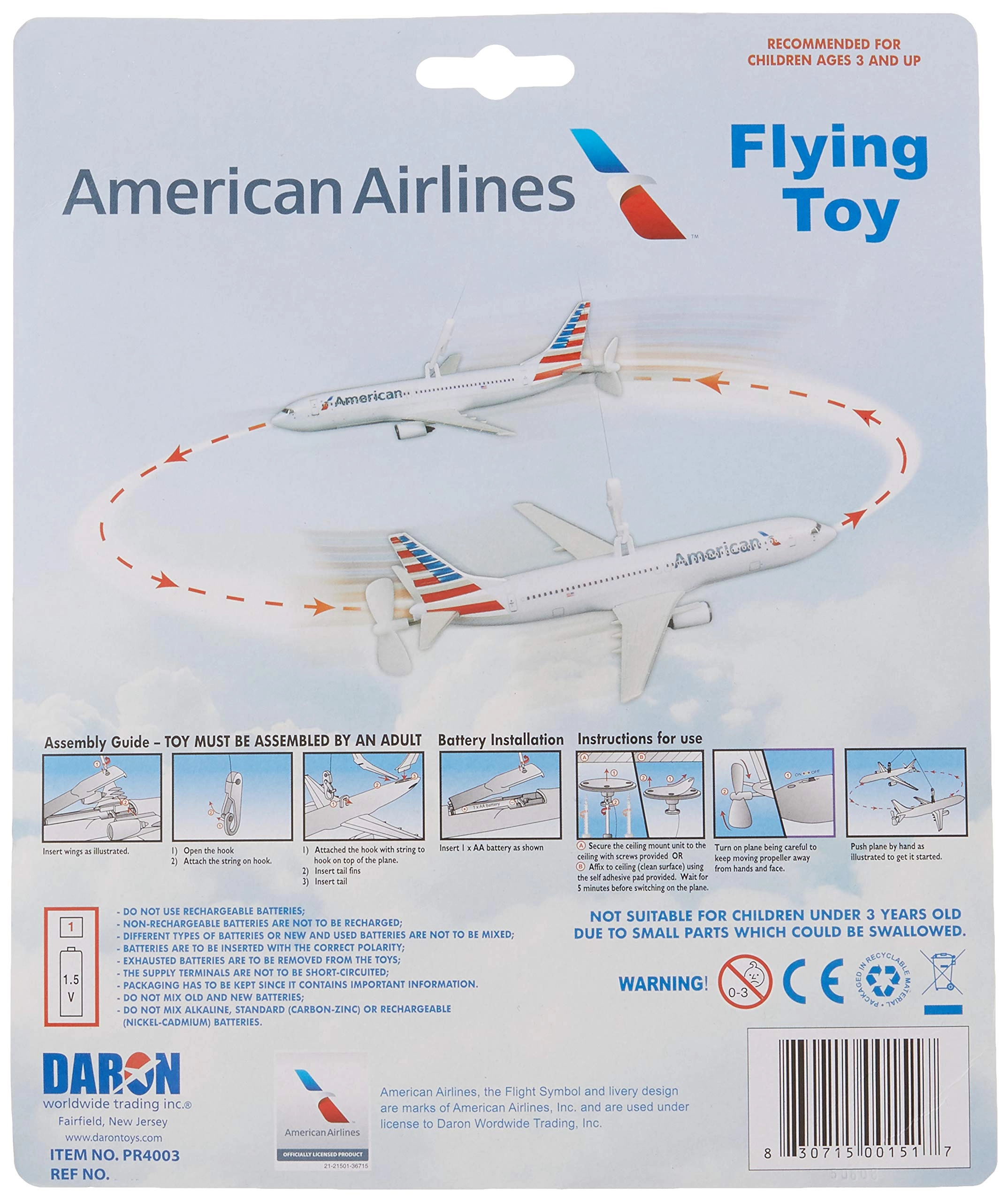 American Airlines Flying Plane